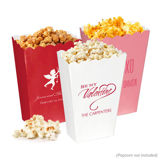 Design Your Own Valentine's Day Mini Popcorn Boxes